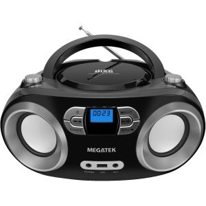 MEGATEK Portable CD Boombox CB-M25BT
